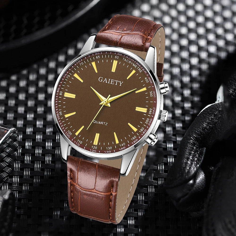 1pc Classic Roman Numeral Womens Watch - Stylish Solid Color Quartz Timepiece with Durable PU Leather Band - Elegant & Comfortab