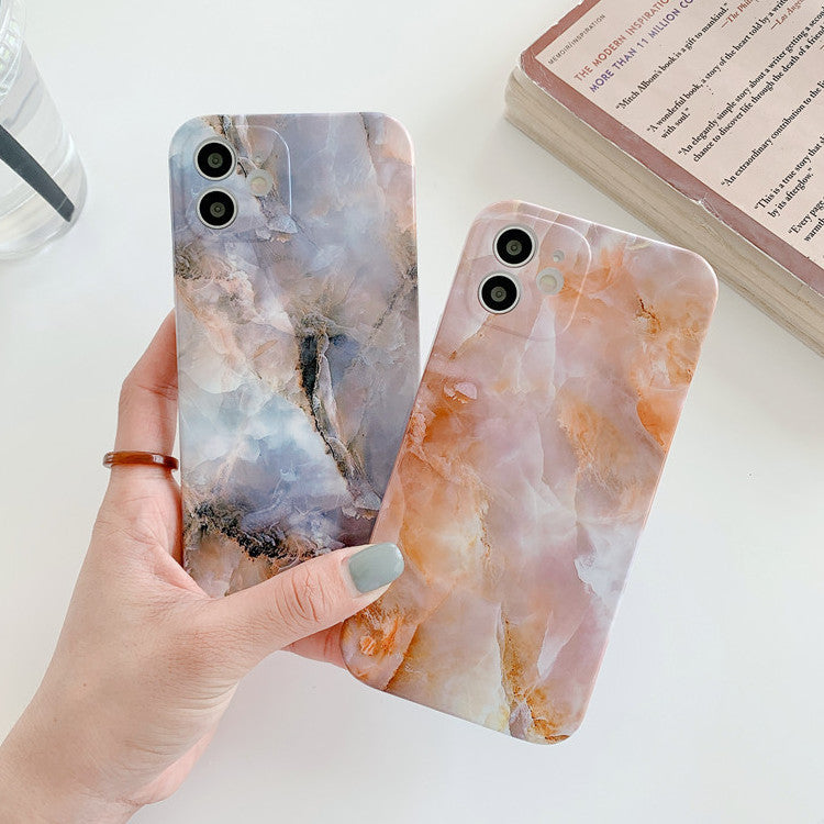 Creative Marble Soft Full Cover Protective Cover Phone Case