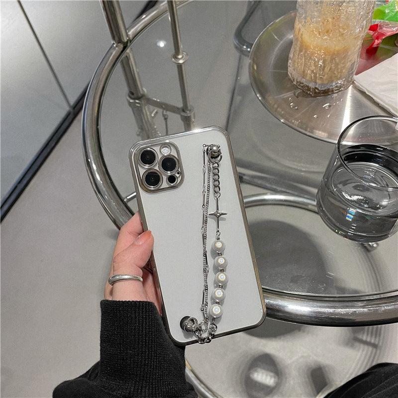 Electroplated Pearl Bracelet Phone Case Cover