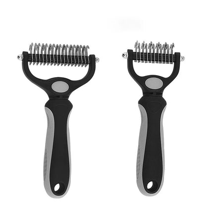 Stainless Pet Deshedding Brush Dog Hair Remover Pet Fur Knot Cutter Puppy Cat Comb Brushes Dogs Grooming Shedding Supplies