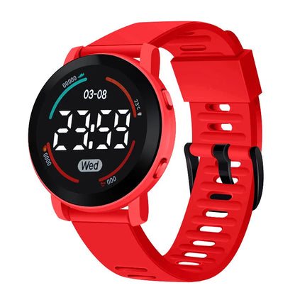 Ladies' electronic watch, minimalist sports LED electronic watch
