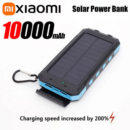 Xiaomi 200000mAh Solar Power Bank Portable High Capacity Charger Compatible USB-C 120W Super Fast Charging For iphone Samsung