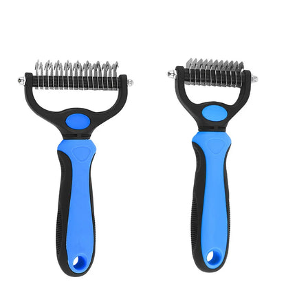 Stainless Pet Deshedding Brush Dog Hair Remover Pet Fur Knot Cutter Puppy Cat Comb Brushes Dogs Grooming Shedding Supplies