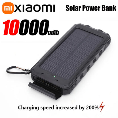 Xiaomi 200000mAh Solar Power Bank Portable High Capacity Charger Compatible USB-C 120W Super Fast Charging For iphone Samsung