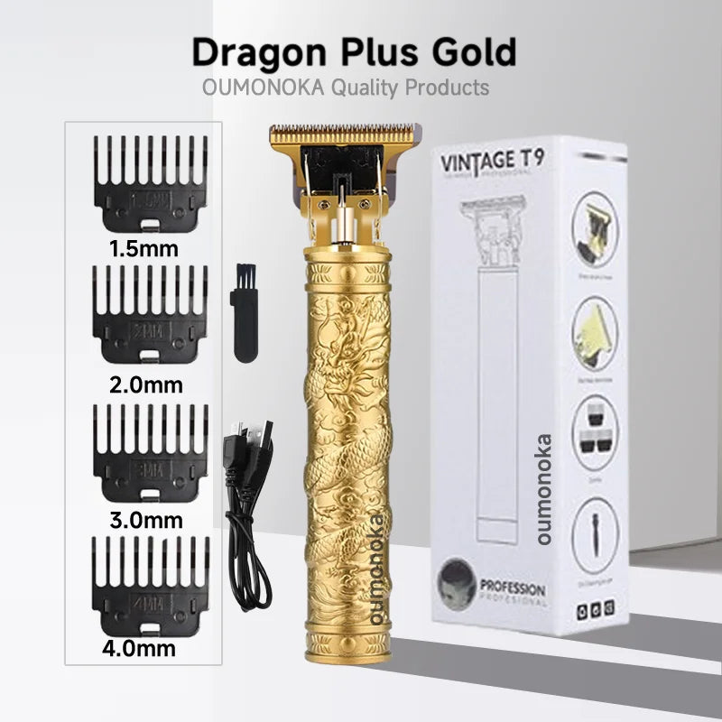 New In T9 Hair Cutting Machine Clipper for Men Barber Shop Trimmer for Men Mower Men's Electric Shaver Haircut Beard Trimmer