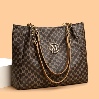 Woman shoulder bag Large capacity Handbag for Women 2025 Crossbody bag pattern PU Portable bucket bag ladies messenger bags