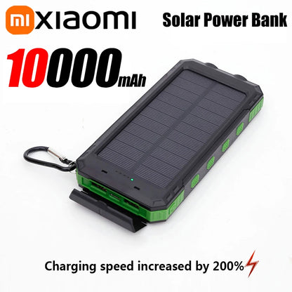 Xiaomi 200000mAh Solar Power Bank Portable High Capacity Charger Compatible USB-C 120W Super Fast Charging For iphone Samsung