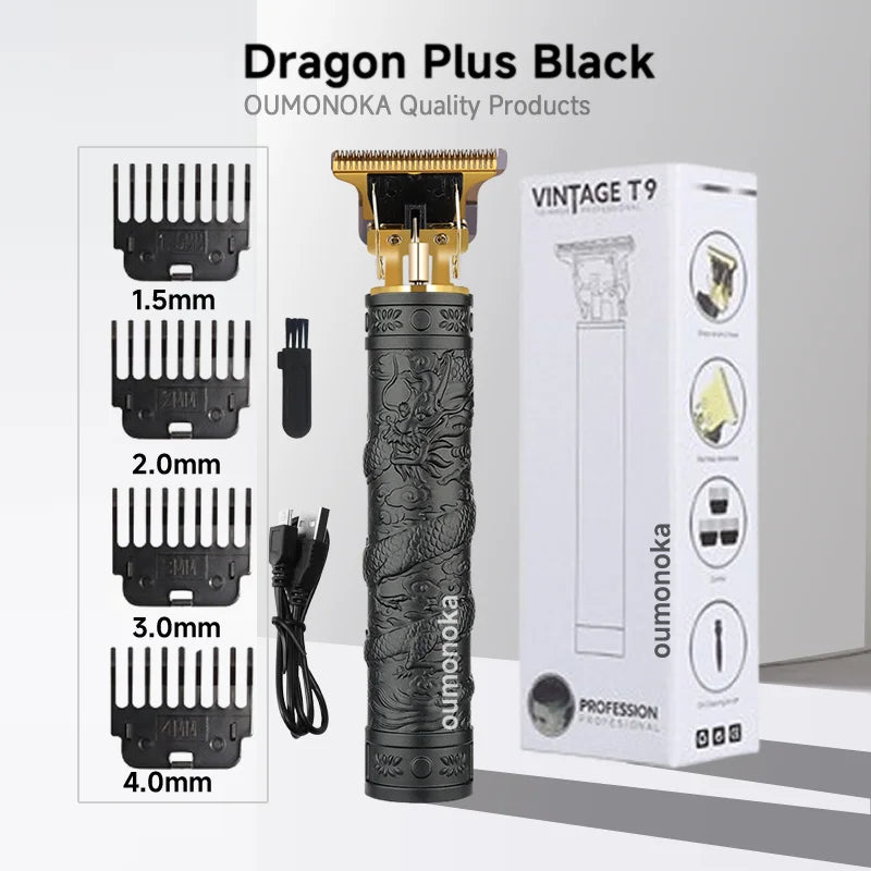 New In T9 Hair Cutting Machine Clipper for Men Barber Shop Trimmer for Men Mower Men's Electric Shaver Haircut Beard Trimmer