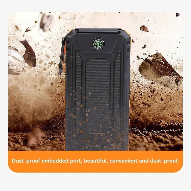 Xiaomi 200000mAh Solar Power Bank Portable High Capacity Charger Compatible USB-C 120W Super Fast Charging For iphone Samsung
