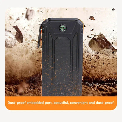 Xiaomi 200000mAh Solar Power Bank Portable High Capacity Charger Compatible USB-C 120W Super Fast Charging For iphone Samsung