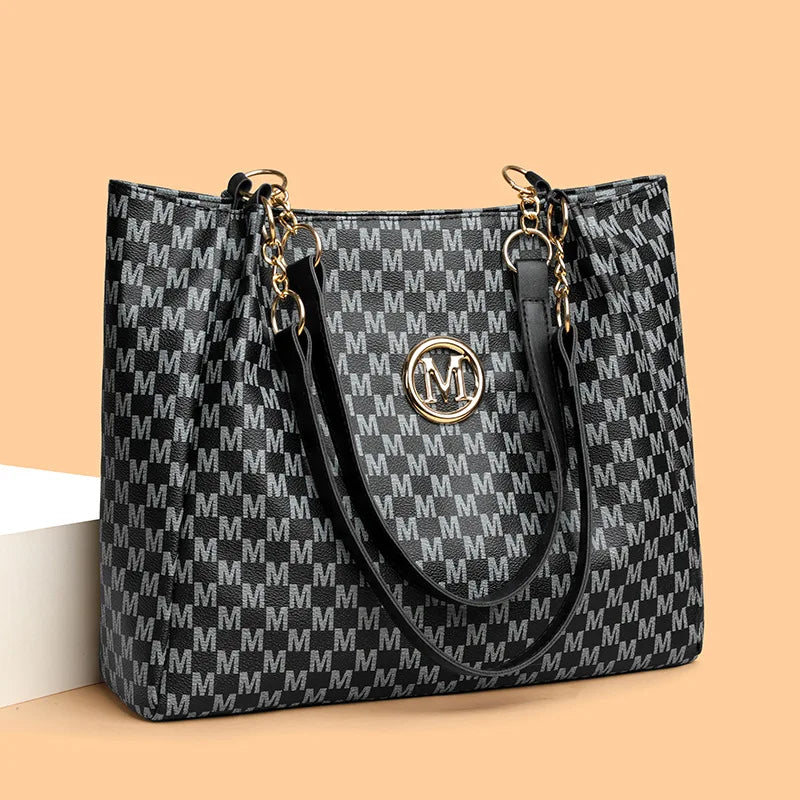 Woman shoulder bag Large capacity Handbag for Women 2025 Crossbody bag pattern PU Portable bucket bag ladies messenger bags