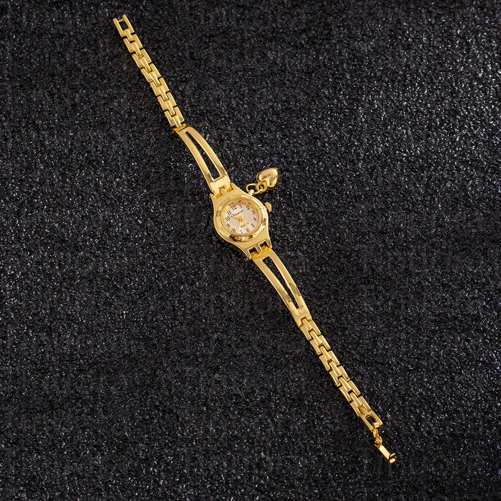Simple Elegant Small Dial Watches Women Luxury Gold Ladies Quartz Wrist Watches Top Brand Women Bracelet Watch relogio feminino