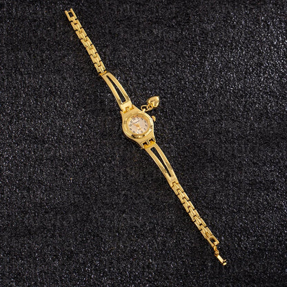 Simple Elegant Small Dial Watches Women Luxury Gold Ladies Quartz Wrist Watches Top Brand Women Bracelet Watch relogio feminino