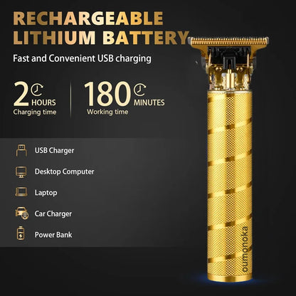 New In T9 Hair Cutting Machine Clipper for Men Barber Shop Trimmer for Men Mower Men's Electric Shaver Haircut Beard Trimmer