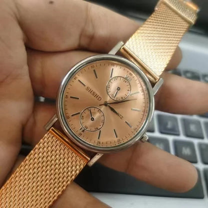 2025 foreign trade new sentiment watch classic retro men and women belt quartz watch wholesale