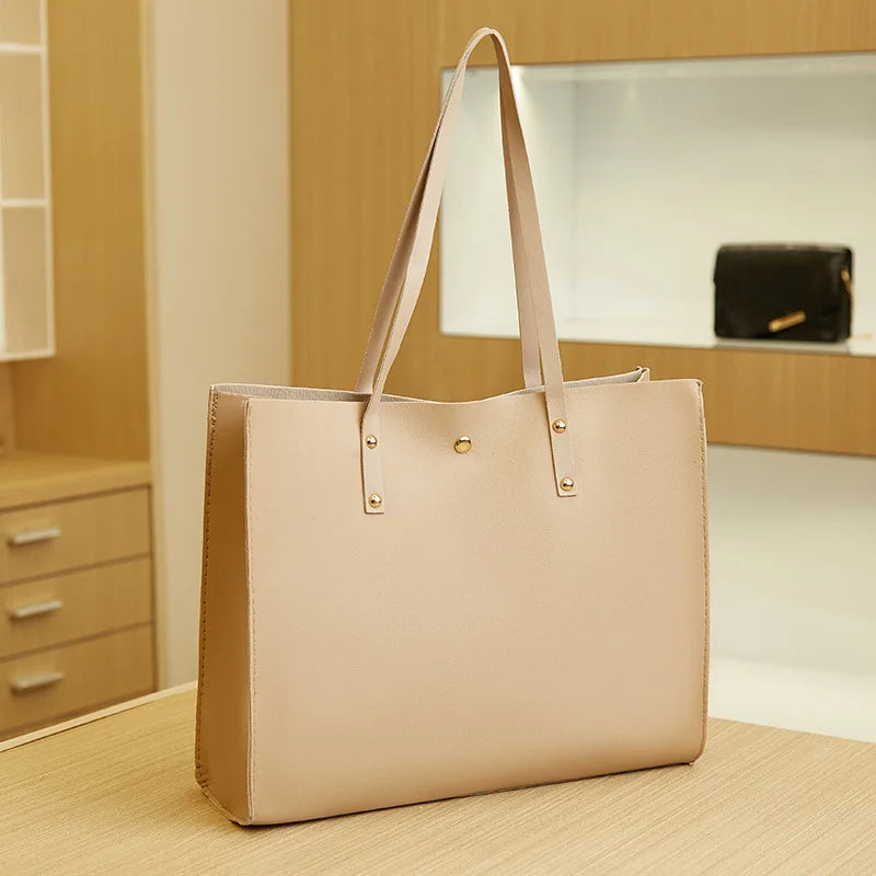 Casual Trend Shoulder Bag Women's Tote Bag Fashion Large Capacity Crocodile Pattern Shopping Bag Foreign Trade Women's Bag