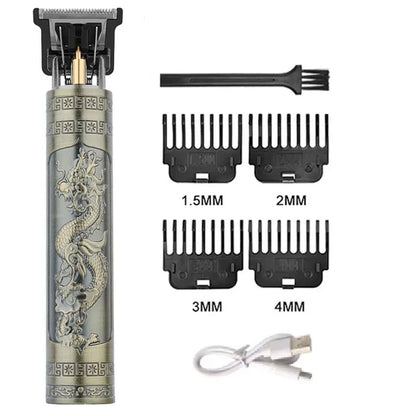 Hair Clipper for Men T9 Electric Hair Cutting Machine Barber Shaver Rechargeable Hair Trimmer Beard Shaving