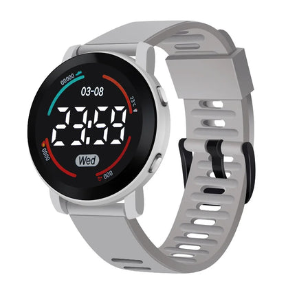 Ladies' electronic watch, minimalist sports LED electronic watch