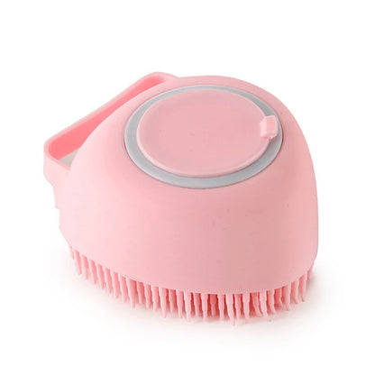 Popular hot-selling pet cat and dog silicone bath brush cleaning care bath massage brush safe and non-toxic pet supplies