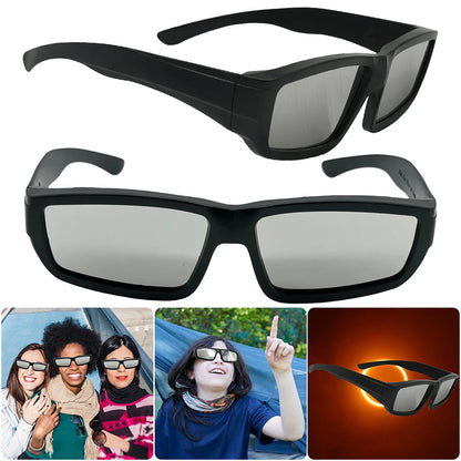 1/2/3/5 Pack Solar Eclipse Glasses Meets ISO 12312-2:2015(E) Standards Safe Shades Plastic Eclipse Glasses for Solar Eclipse