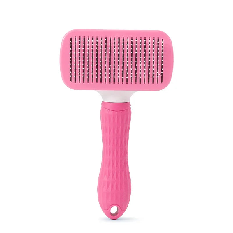 1PcsPet Dog Hair Brush Cat Comb Grooming And Care Cat Brush Stainless Steel Comb For Long Hair Dogs Cleaning