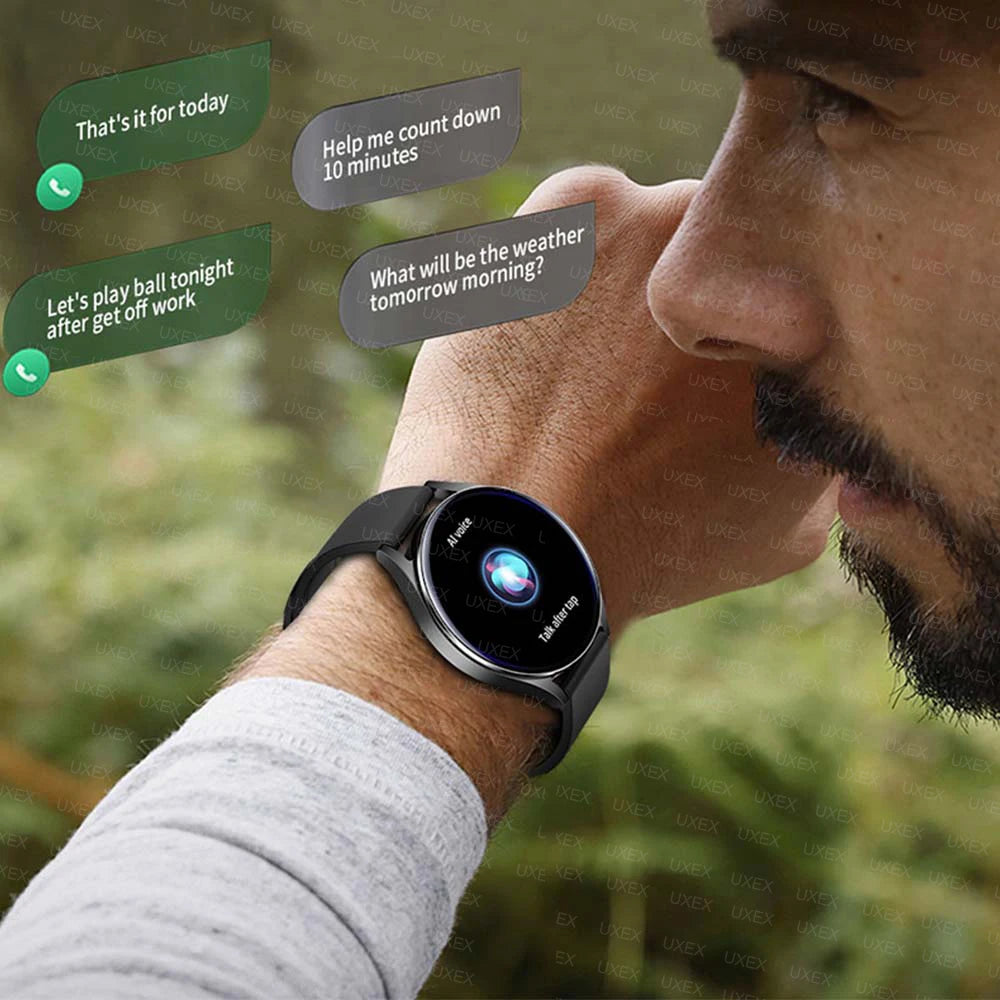 Fashion Smart Watch 1.32" Touch For Men's And Women's Bluetooth Calling Arterial Pressure Blood Oxygen Business Watches Iphone