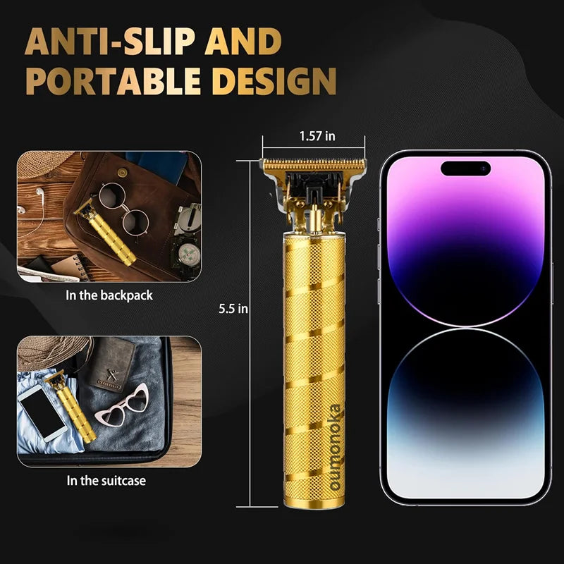 New In T9 Hair Cutting Machine Clipper for Men Barber Shop Trimmer for Men Mower Men's Electric Shaver Haircut Beard Trimmer