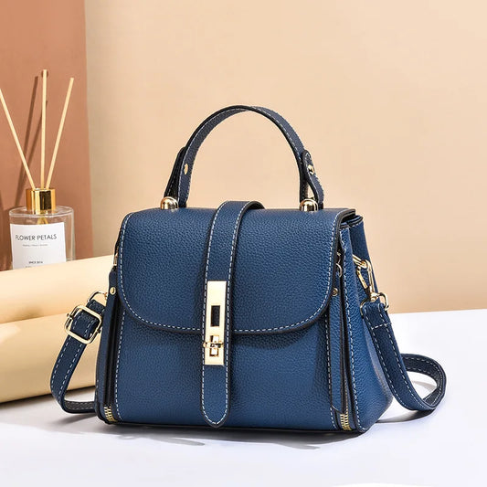 Women bag handbag bag for women 2025 shoulder bag sac a main femme luxury designer Genuine leather women's bag Bow Bucket bag