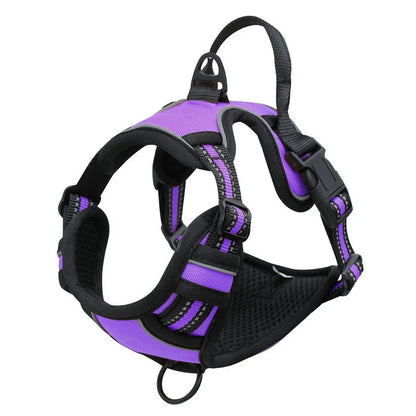 No Pull Dog Harness Large Dog Harnesses Heavy Duty Reflective Easy Control Handle for Large Dog Walking Medium Dogs Pet Supplies
