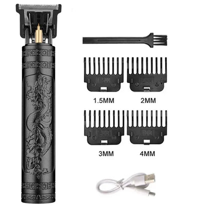 Hair Clipper for Men T9 Electric Hair Cutting Machine Barber Shaver Rechargeable Hair Trimmer Beard Shaving