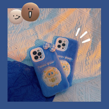 Cute Plush Sheep Phone Case Cover